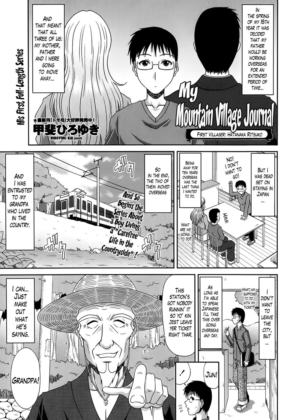 Hentai Manga Comic-My Mountain Village Journal-Chapter 1-1